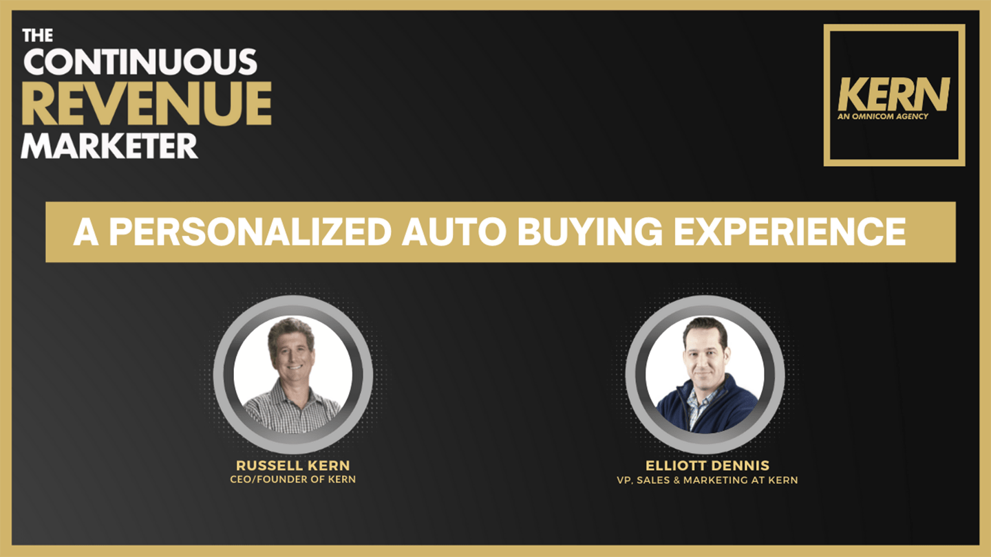 A Personalized Auto Buying Experience
