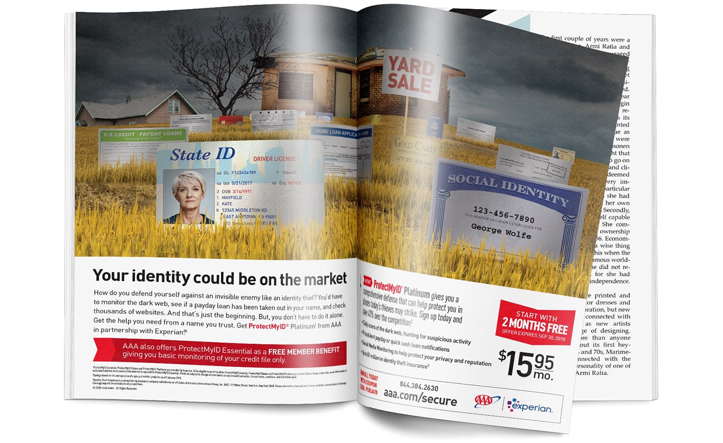 AAA Direct Mail Piece 3