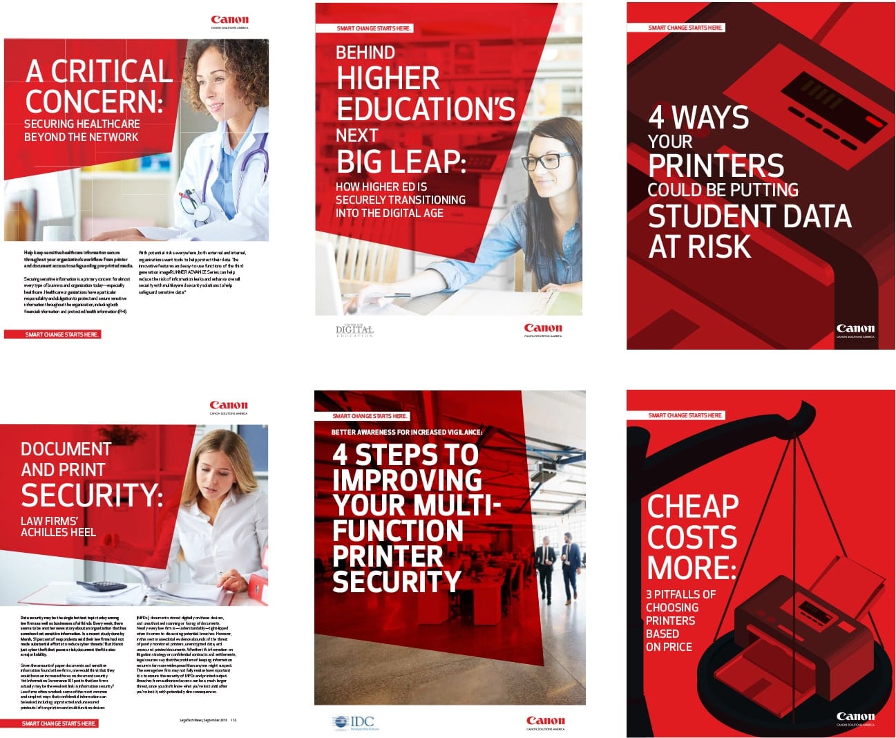 Canon Campaign Messages